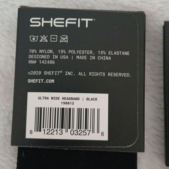 Shefit Ultra wide no slip silicone grip headbands Set of 3 NEW - Picture 2 of 4